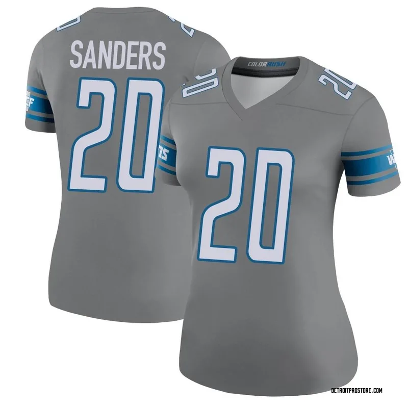 detroit lions sanders jersey