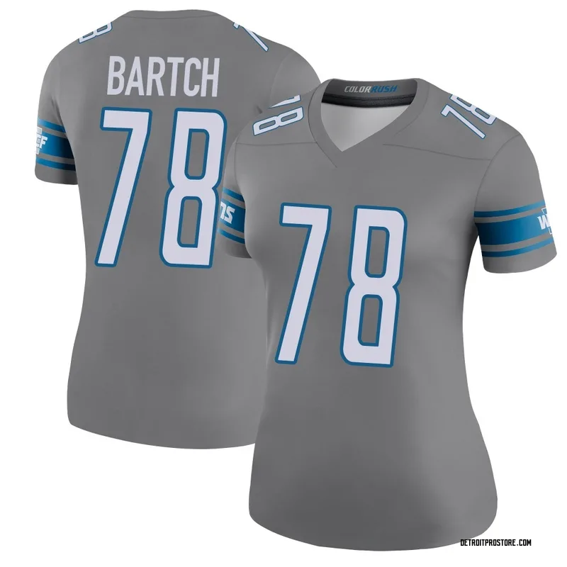 Women's Ben Bartch Detroit Lions Legend Color Rush Steel Jersey