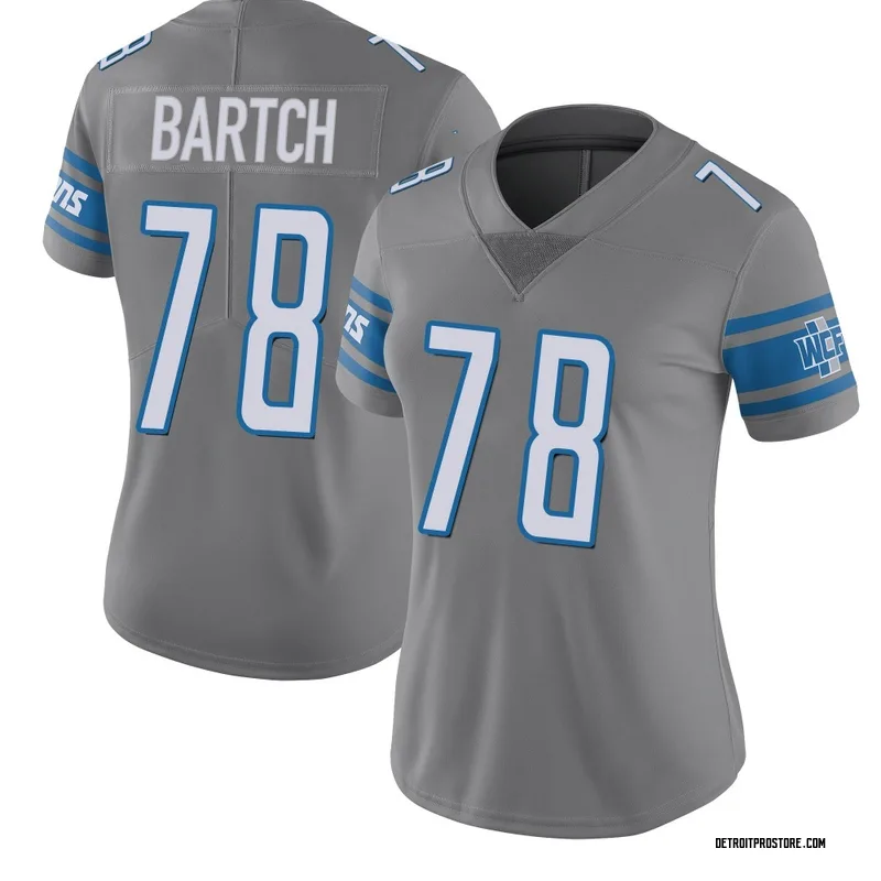 Women's Ben Bartch Detroit Lions Limited Color Rush Steel Jersey