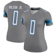Women's Cedrick Wilson Jr. Detroit Lions Legend Color Rush Steel Jersey