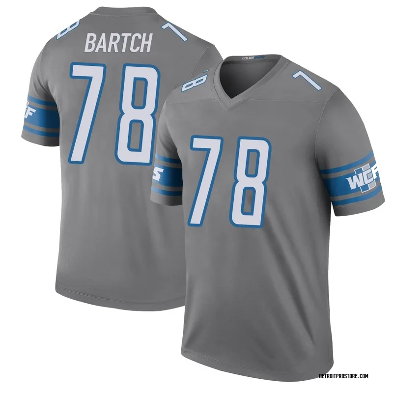 Youth Ben Bartch Detroit Lions Legend Color Rush Steel Jersey