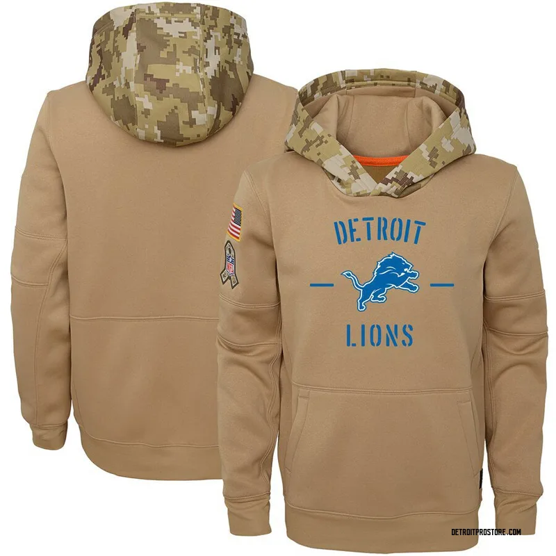 detroit lions salute to service hoodie