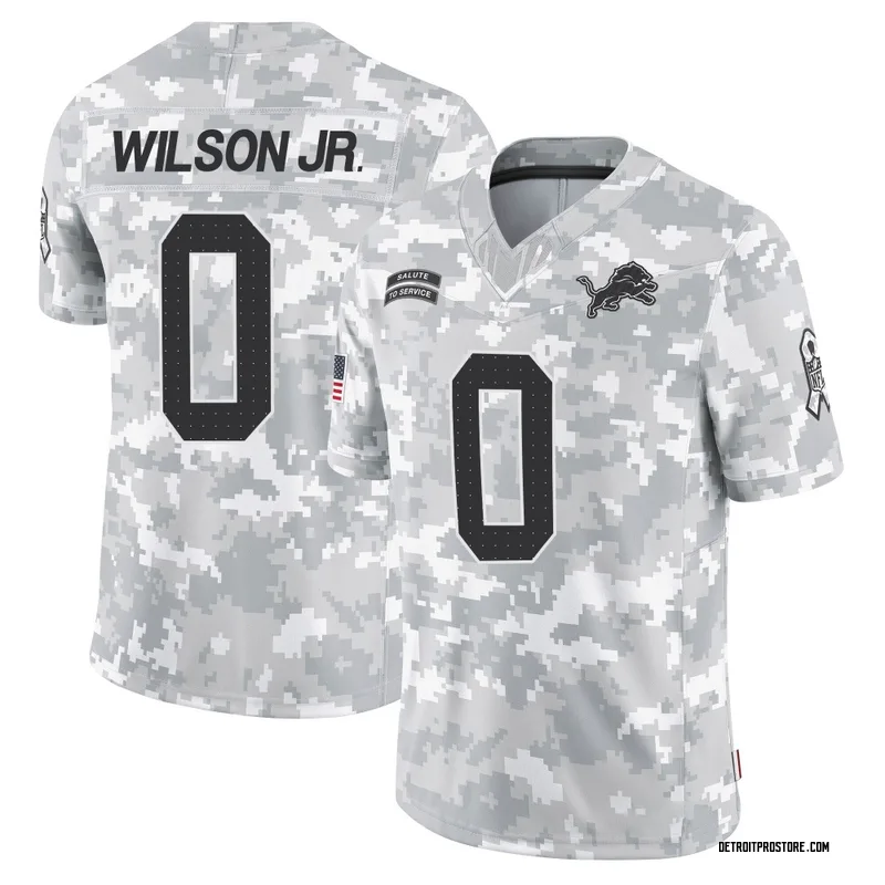 Arctic Camo Men's Cedrick Wilson Jr. Detroit Lions Limited 2024 Salute to Service Jersey