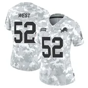 Arctic Camo Women's Tyre West Detroit Lions Limited 2024 Salute to Service Jersey