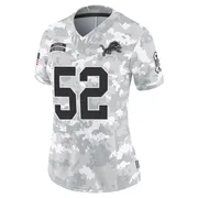 Arctic Camo Women's Tyre West Detroit Lions Limited 2024 Salute to Service Jersey