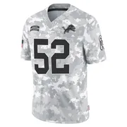 Arctic Camo Youth Tyre West Detroit Lions Limited 2024 Salute to Service Jersey