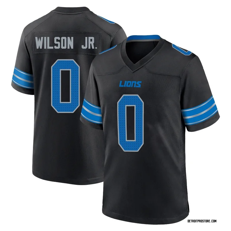 Black Men's Cedrick Wilson Jr. Detroit Lions Game Alternate 2nd Jersey