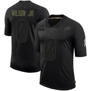 Black Men's Cedrick Wilson Jr. Detroit Lions Limited 2020 Salute To Service Jersey
