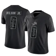 Black Men's Cedrick Wilson Jr. Detroit Lions Limited Reflective Jersey