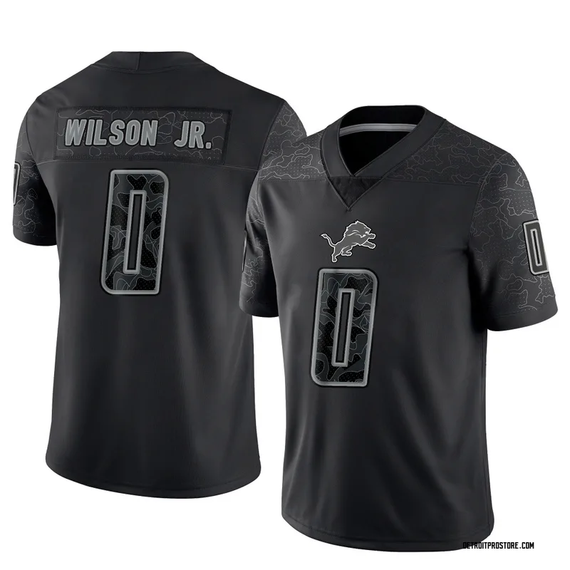 Black Men's Cedrick Wilson Jr. Detroit Lions Limited Reflective Jersey