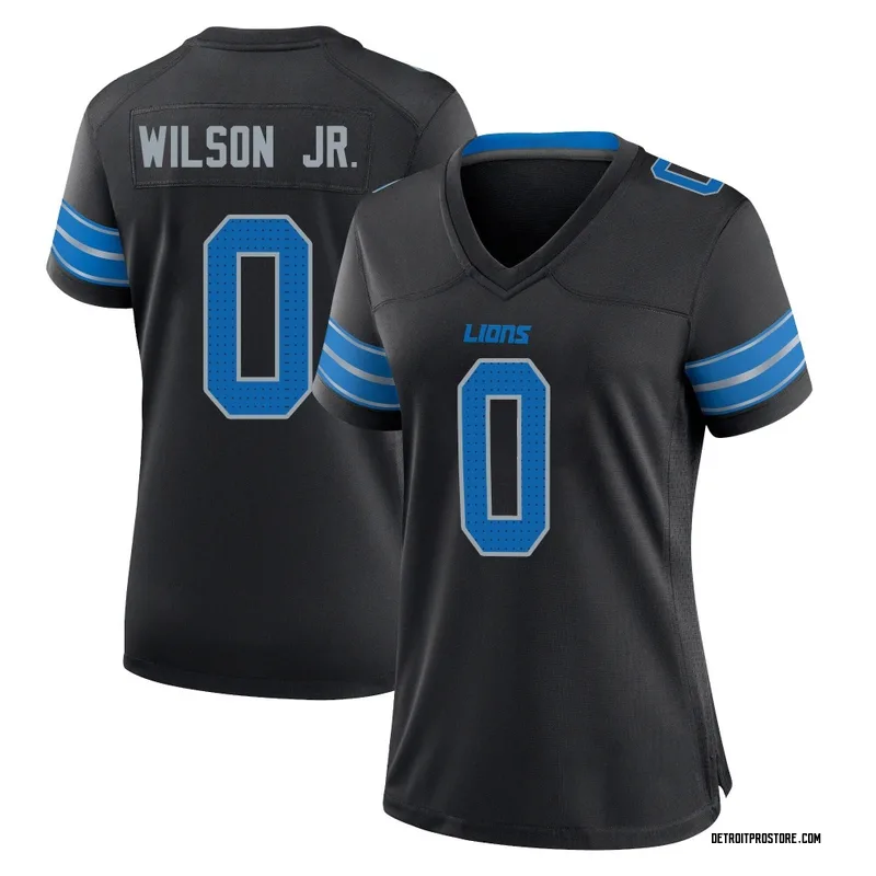 Black Women's Cedrick Wilson Jr. Detroit Lions Game Alternate 2nd Jersey