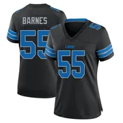 Black Women's Derrick Barnes Detroit Lions Game Alternate 2nd Jersey