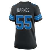 Black Women's Derrick Barnes Detroit Lions Game Alternate 2nd Jersey