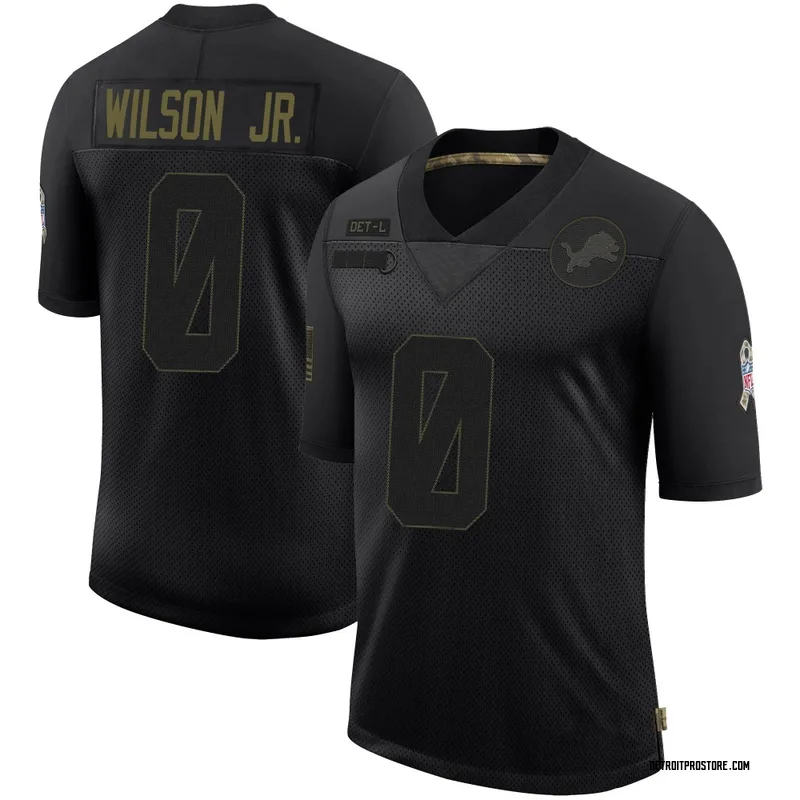 Black Youth Cedrick Wilson Jr. Detroit Lions Limited 2020 Salute To Service Jersey