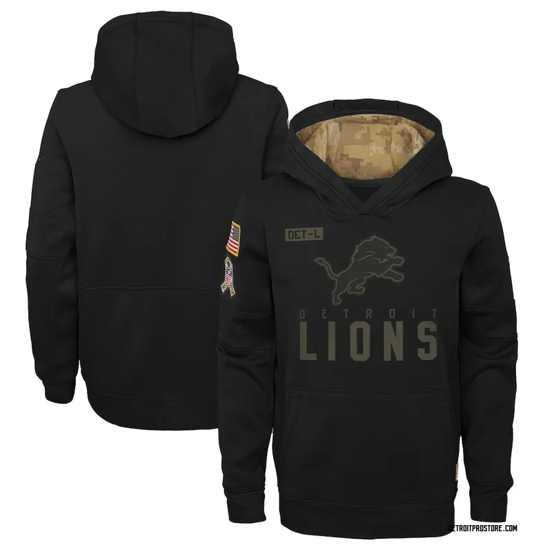 detroit lions salute to service hoodie