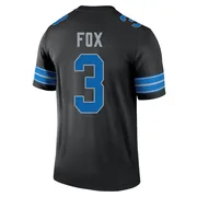 Black Youth Jack Fox Detroit Lions Legend Jersey