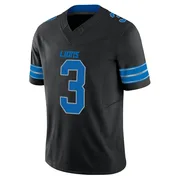 Black Youth Jack Fox Detroit Lions Limited Alternate Vapor F.U.S.E. 2nd Jersey