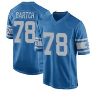 Blue Men's Ben Bartch Detroit Lions Game Throwback Vapor Untouchable Jersey