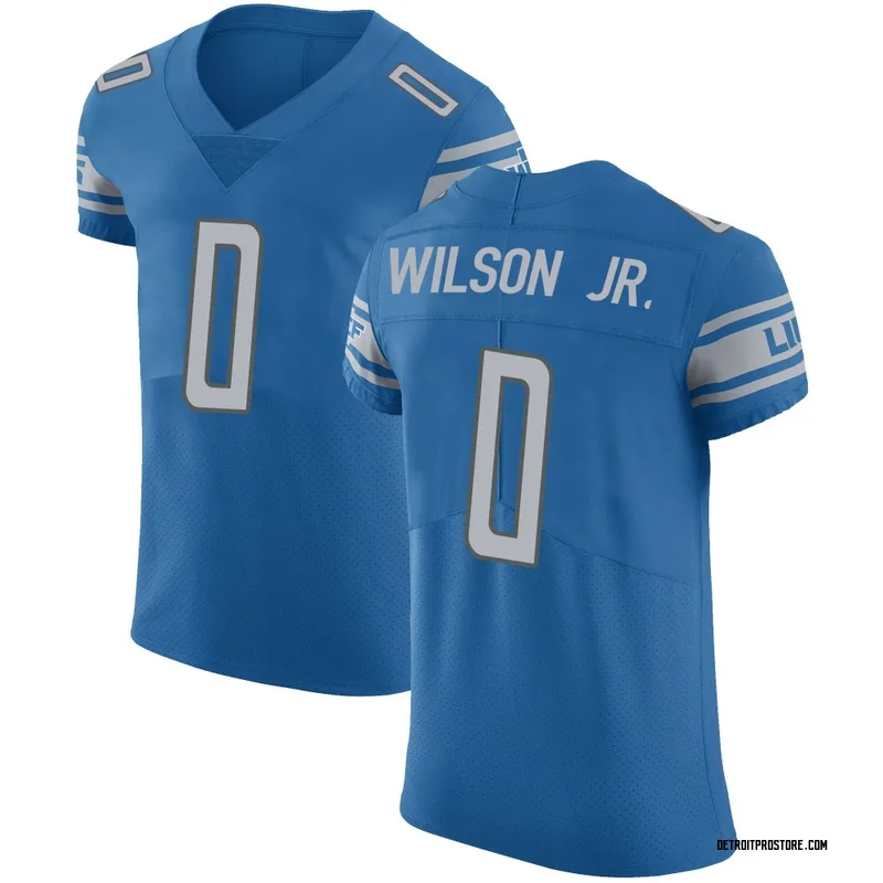 Blue Men's Cedrick Wilson Jr. Detroit Lions Elite Team Color Vapor Untouchable Jersey