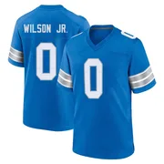 Blue Men's Cedrick Wilson Jr. Detroit Lions Game 2nd Jersey