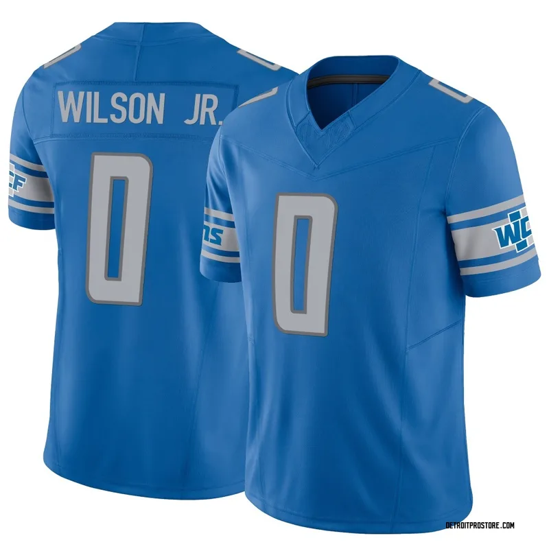 Blue Men's Cedrick Wilson Jr. Detroit Lions Limited Vapor F.U.S.E. Jersey