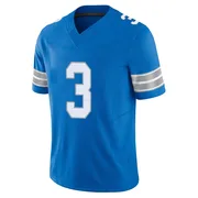 Blue Men's Jack Fox Detroit Lions Limited Vapor F.U.S.E. 2nd Jersey