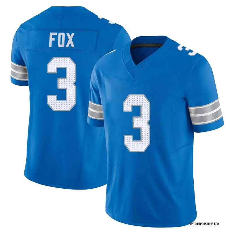 Blue Men's Jack Fox Detroit Lions Limited Vapor F.U.S.E. 2nd Jersey