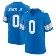 Blue Men's Marvin Jones Jr. Detroit Lions Game 2nd Jersey