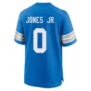 Blue Men's Marvin Jones Jr. Detroit Lions Game 2nd Jersey