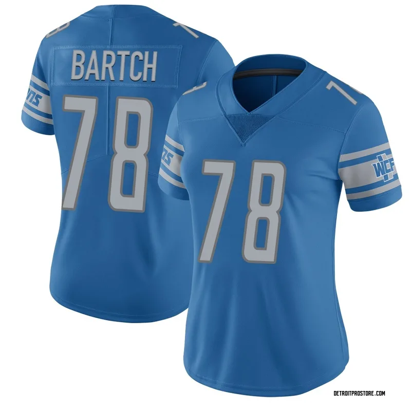 Blue Women's Ben Bartch Detroit Lions Limited Team Color Vapor Untouchable Jersey