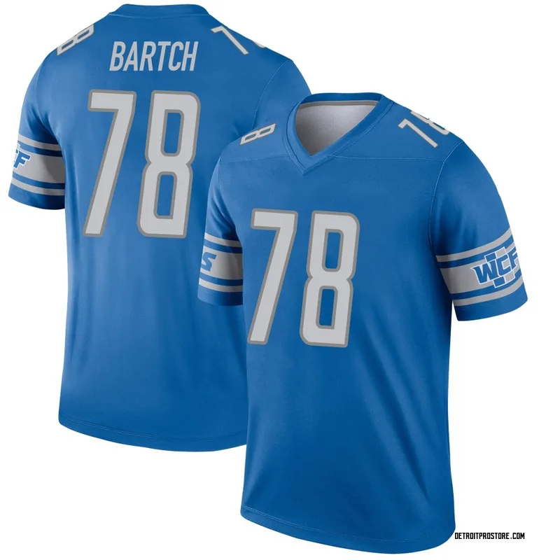 Blue Youth Ben Bartch Detroit Lions Legend Jersey