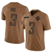 Brown Men's Jack Fox Detroit Lions Limited 2023 Salute To Service Jersey