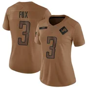 Brown Women's Jack Fox Detroit Lions Limited 2023 Salute To Service Jersey