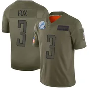 Camo Youth Jack Fox Detroit Lions Limited 2019 Salute to Service Jersey