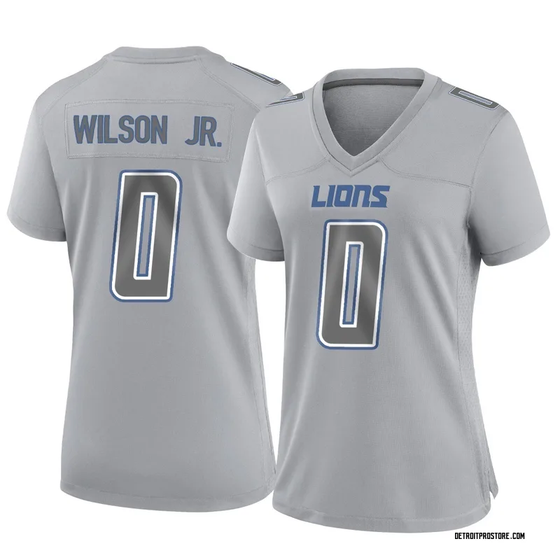 Gray Women's Cedrick Wilson Jr. Detroit Lions Game Atmosphere Fashion Jersey