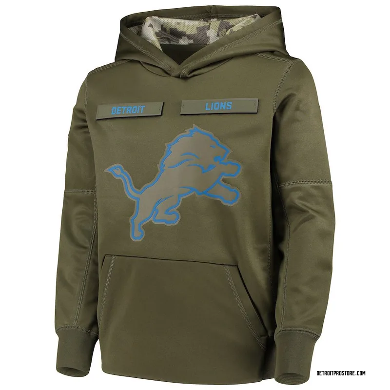 detroit lions salute to service hoodie