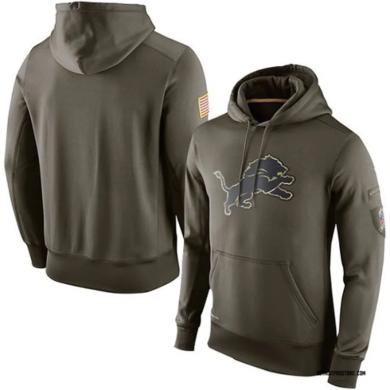 detroit lions salute to service hoodie 2019