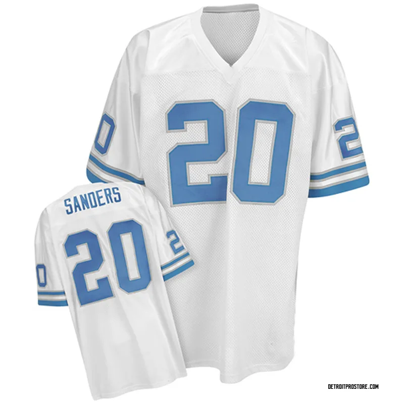 barry sanders throwback jersey