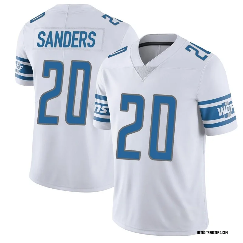 white barry sanders jersey