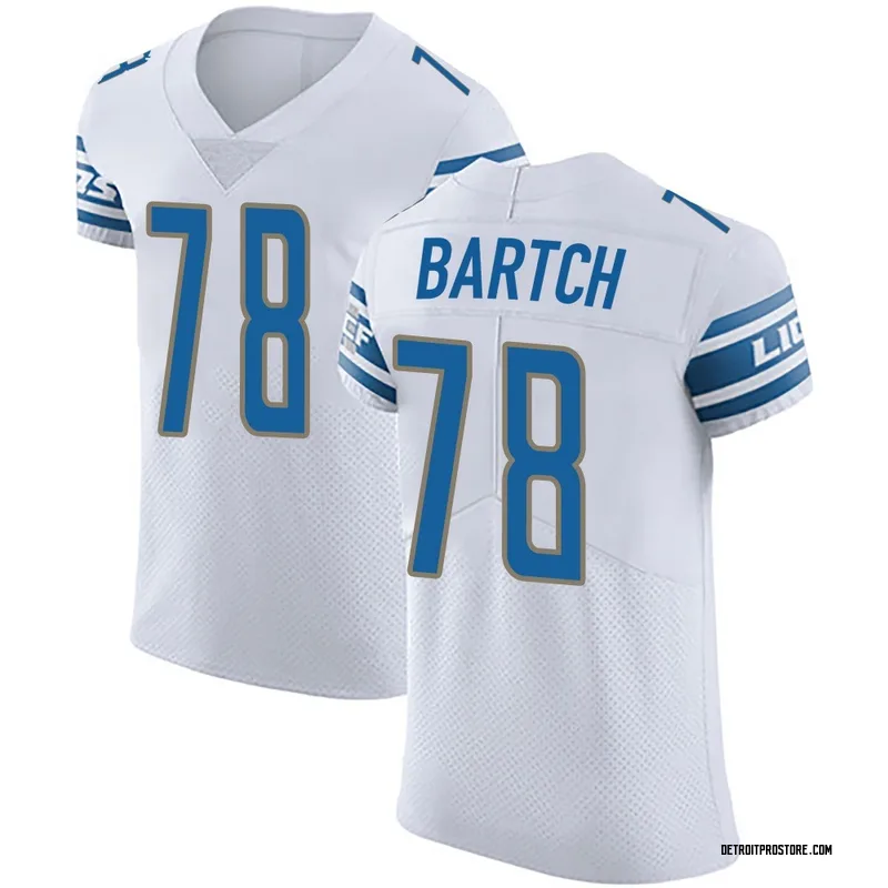 White Men's Ben Bartch Detroit Lions Elite Vapor Untouchable Jersey