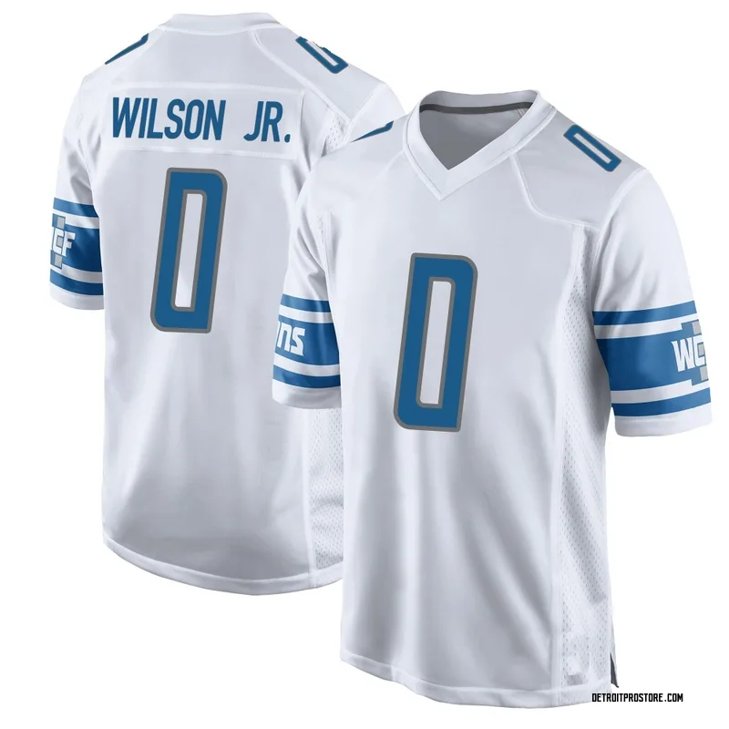 White Men's Cedrick Wilson Jr. Detroit Lions Game Jersey