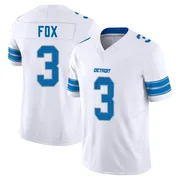 White Men's Jack Fox Detroit Lions Limited Vapor F.U.S.E. 2nd Jersey