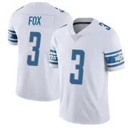White Men's Jack Fox Detroit Lions Limited Vapor Untouchable Jersey