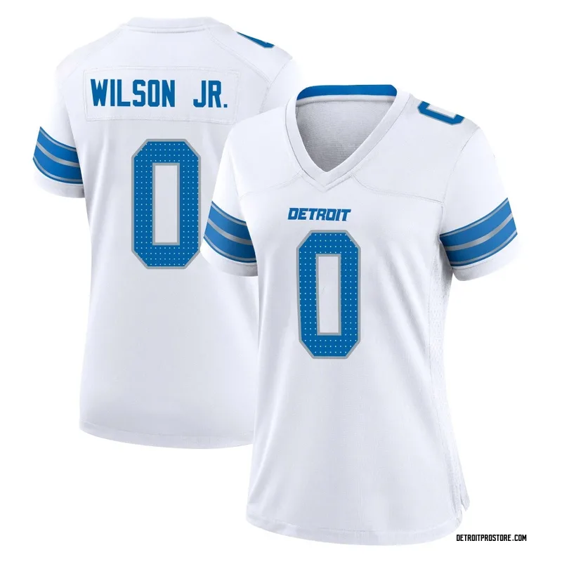 White Women's Cedrick Wilson Jr. Detroit Lions Game 2nd Jersey
