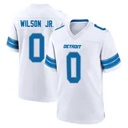 White Youth Cedrick Wilson Jr. Detroit Lions Game 2nd Jersey
