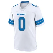 White Youth Cedrick Wilson Jr. Detroit Lions Game 2nd Jersey