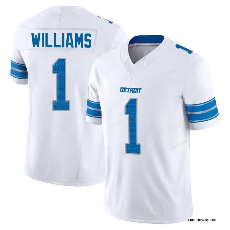 White Youth Jameson Williams Detroit Lions Limited Vapor F.U.S.E. 2nd Jersey