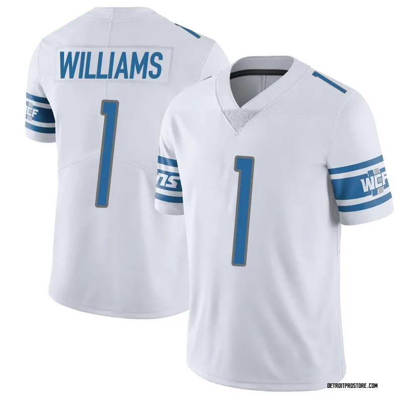 White Youth Jameson Williams Detroit Lions Limited Vapor Untouchable Jersey